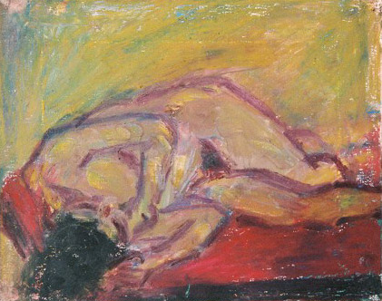 Woman on Red  